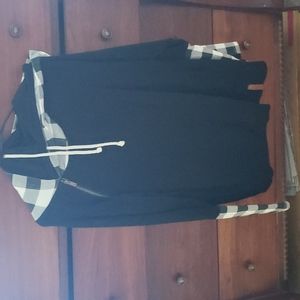 EUC Large Ampersand Ave. Double Hood Sweatshirt